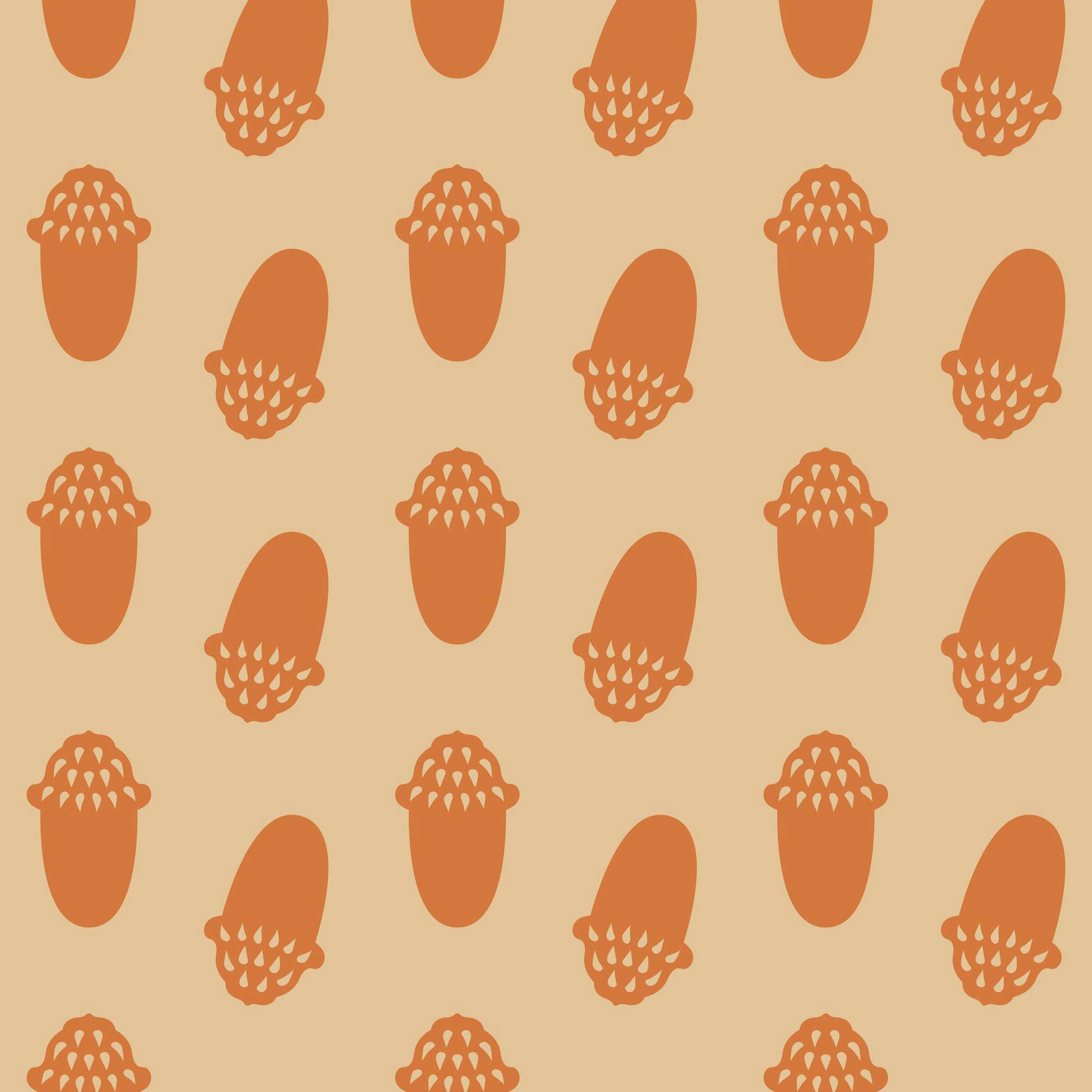 MINIMAL ACORNS 1 - CINNAMON & DAWN GOLD
