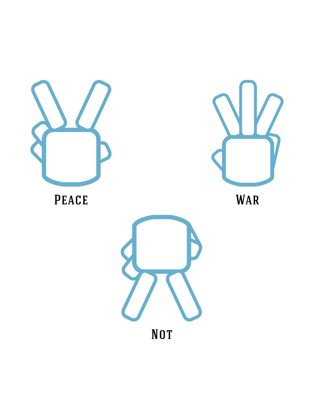 PEACE NOT WAR