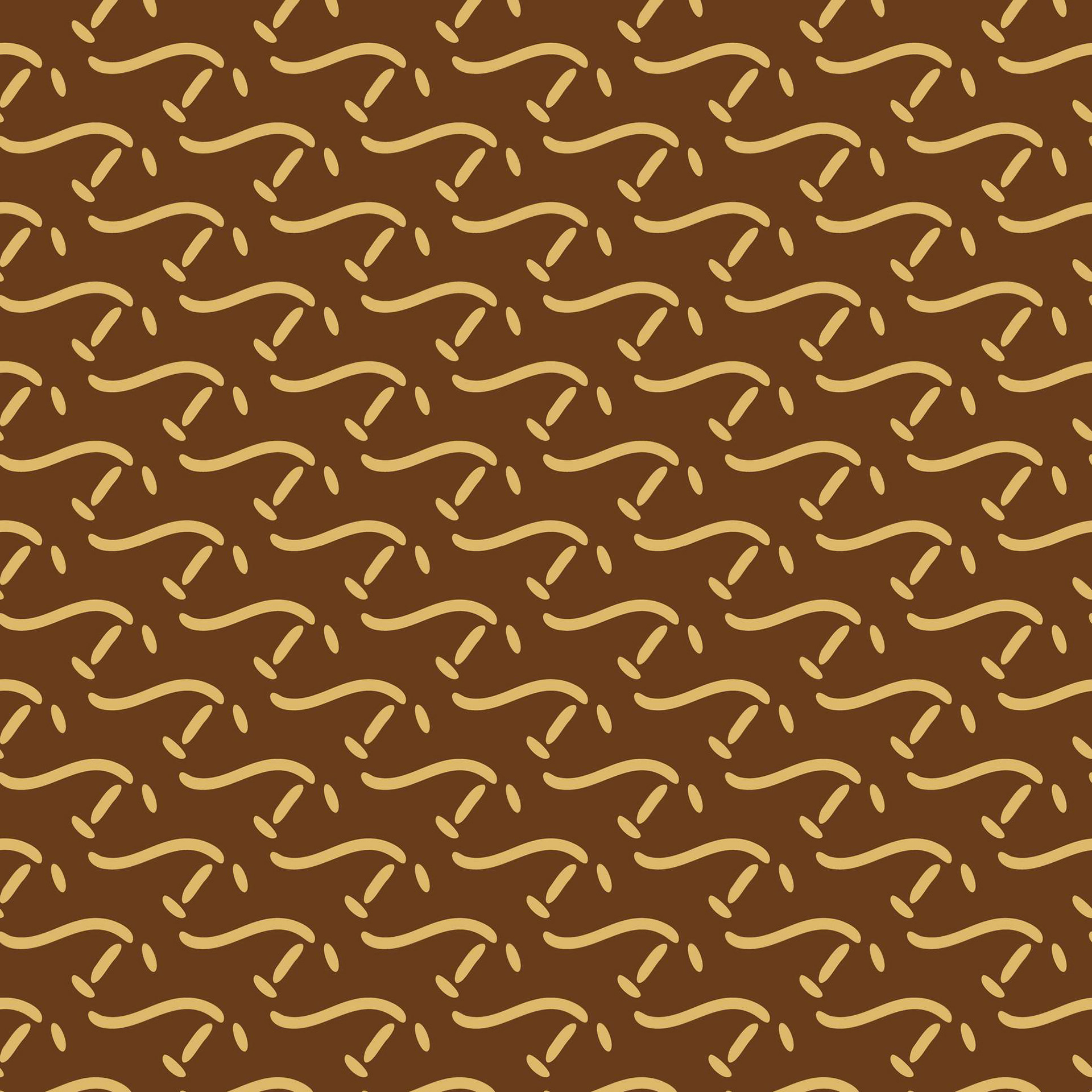 ABSTRACT SCRIBES - GOLD & EARTH BROWN