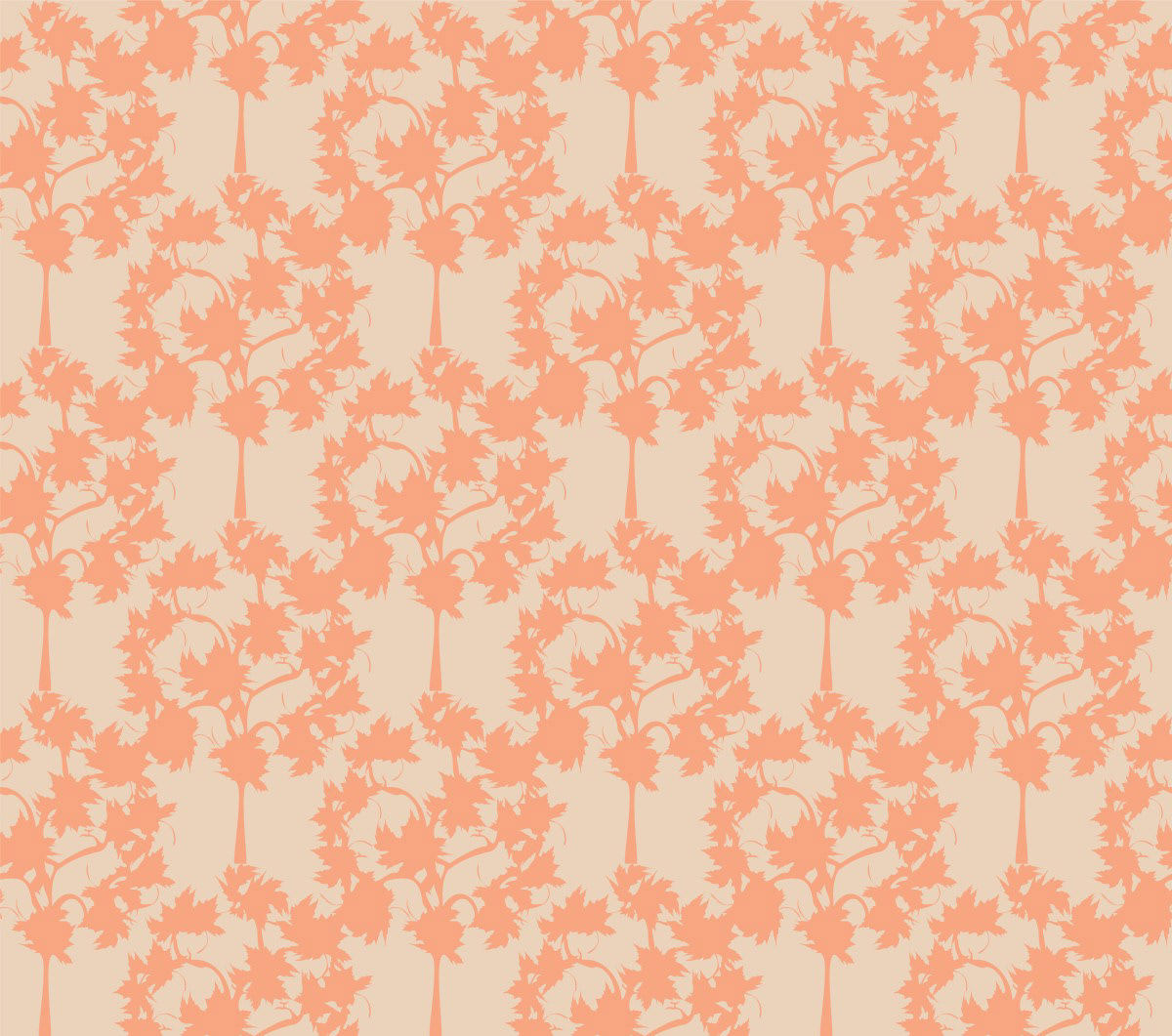 FALL'S FOREST PATTERN ~ PUMPKIN SPICE