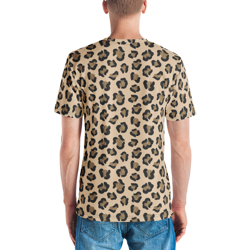 LEOPARD PRINT 1_ALL OVER GRAPHIC TEE - LIFESTYLE MENS BACK