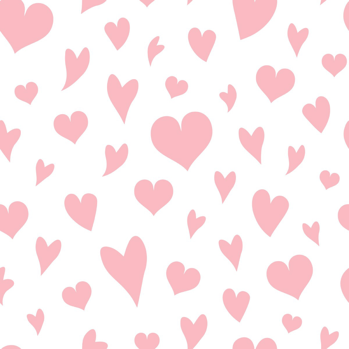 LOVE HEARTS PRETTY PINK INVERSE