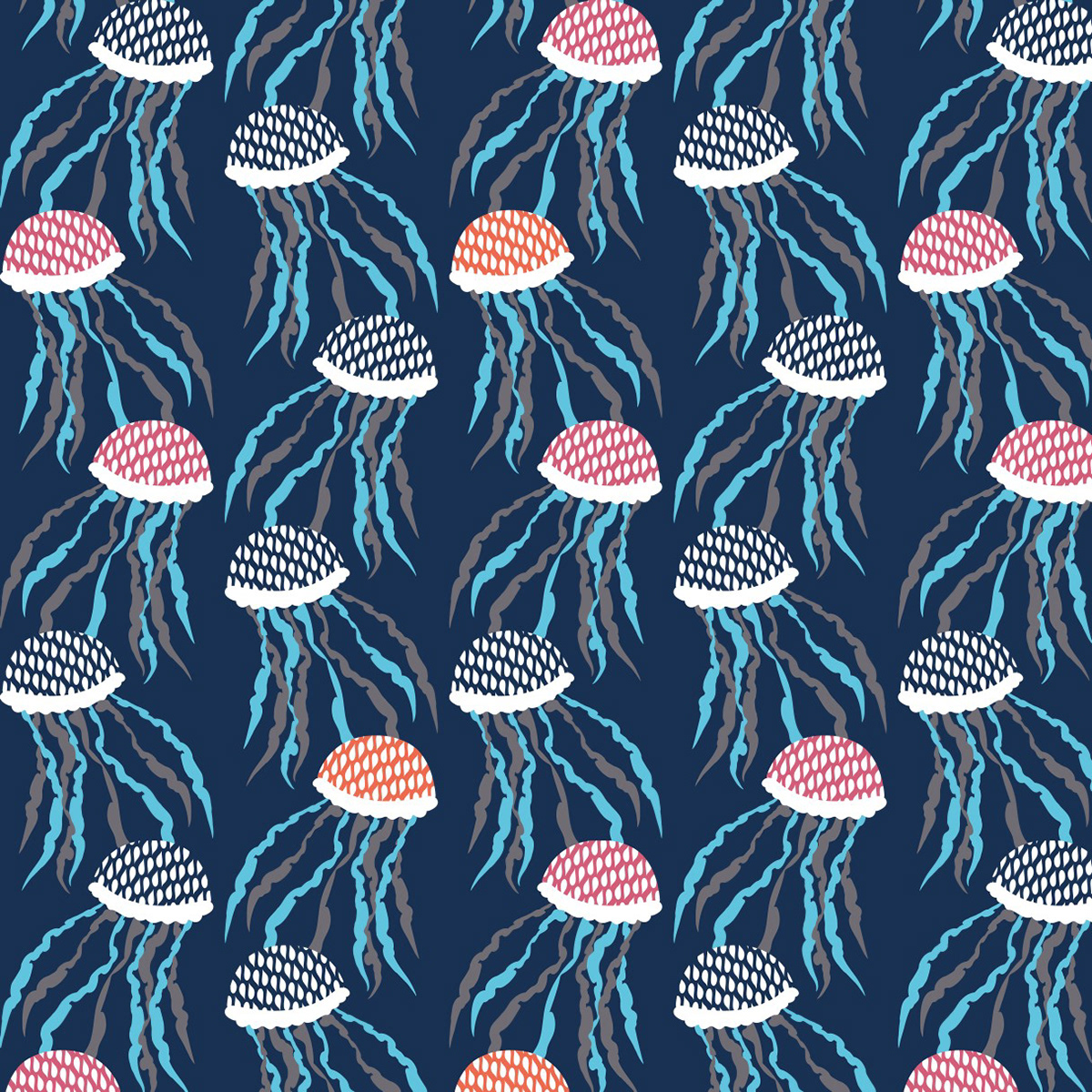 JELLYFISH BLOOM PATTERN