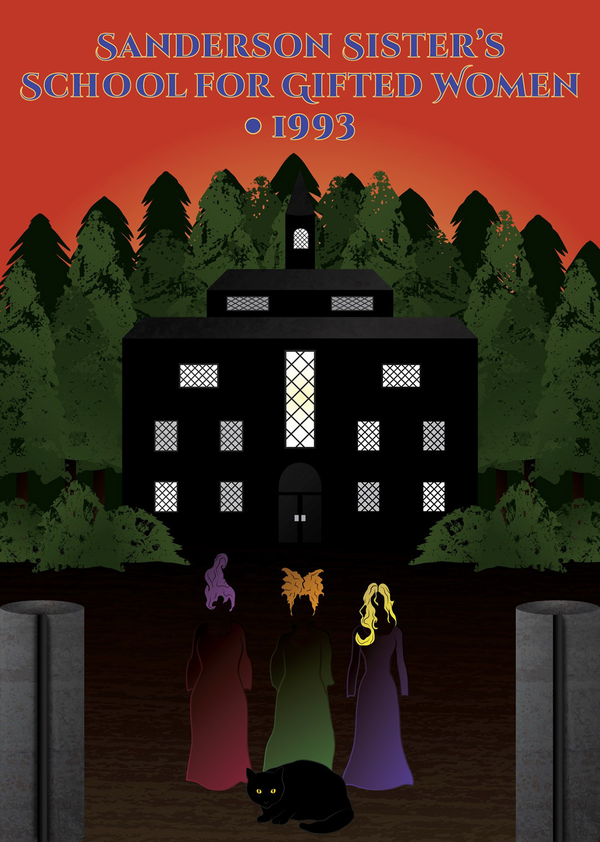 HOCUS POCUS - WITCHES SCHOOL