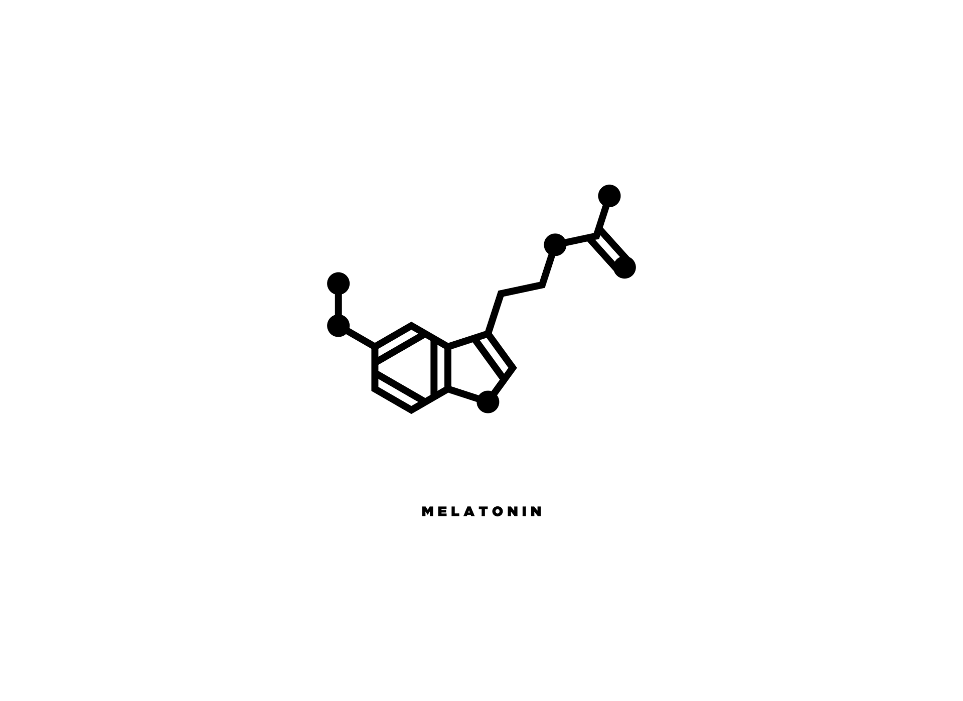 Molecular Truth by Tania Hennessy - Melatonin Molecule