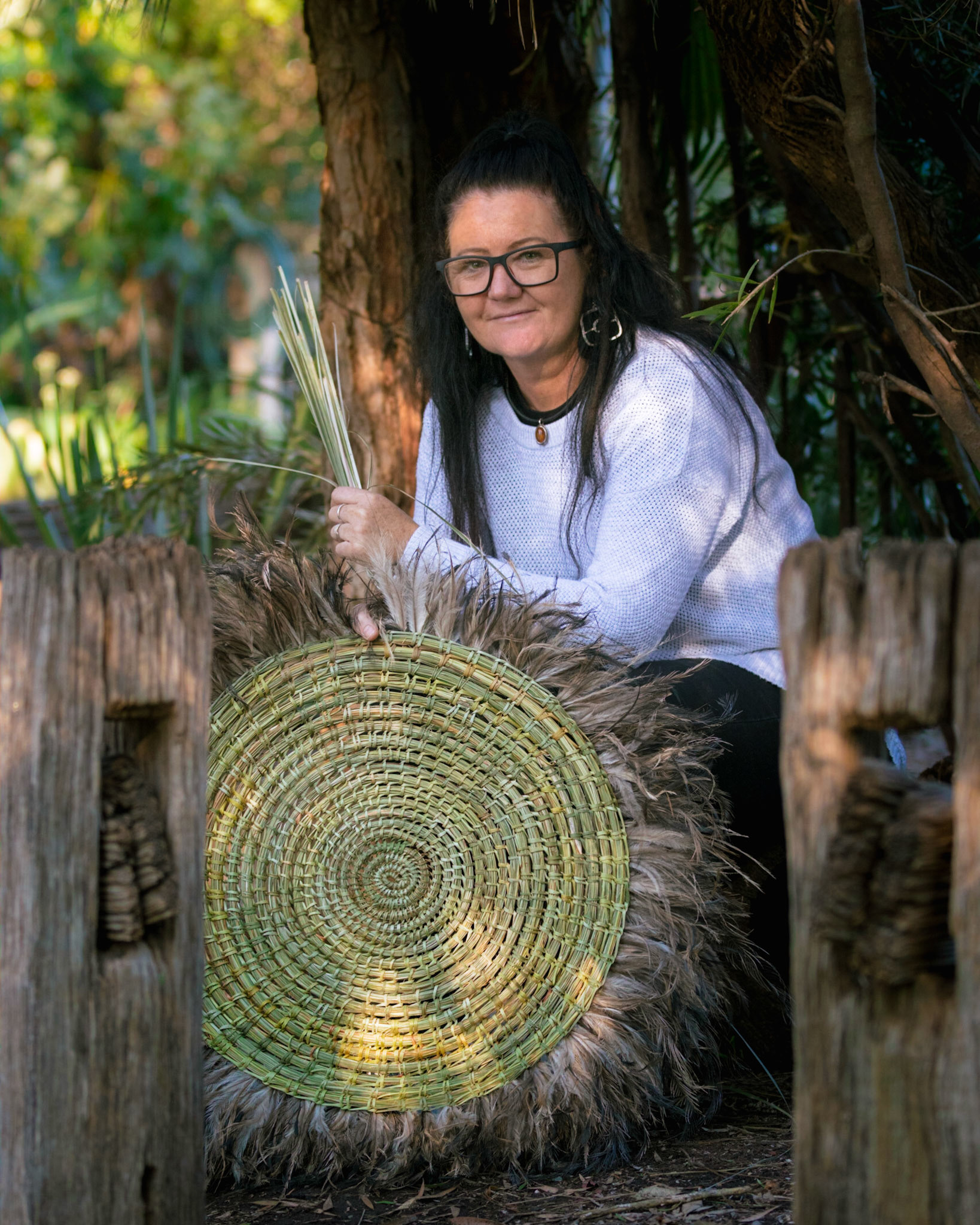 Cassie Leatham and her Healing Mat