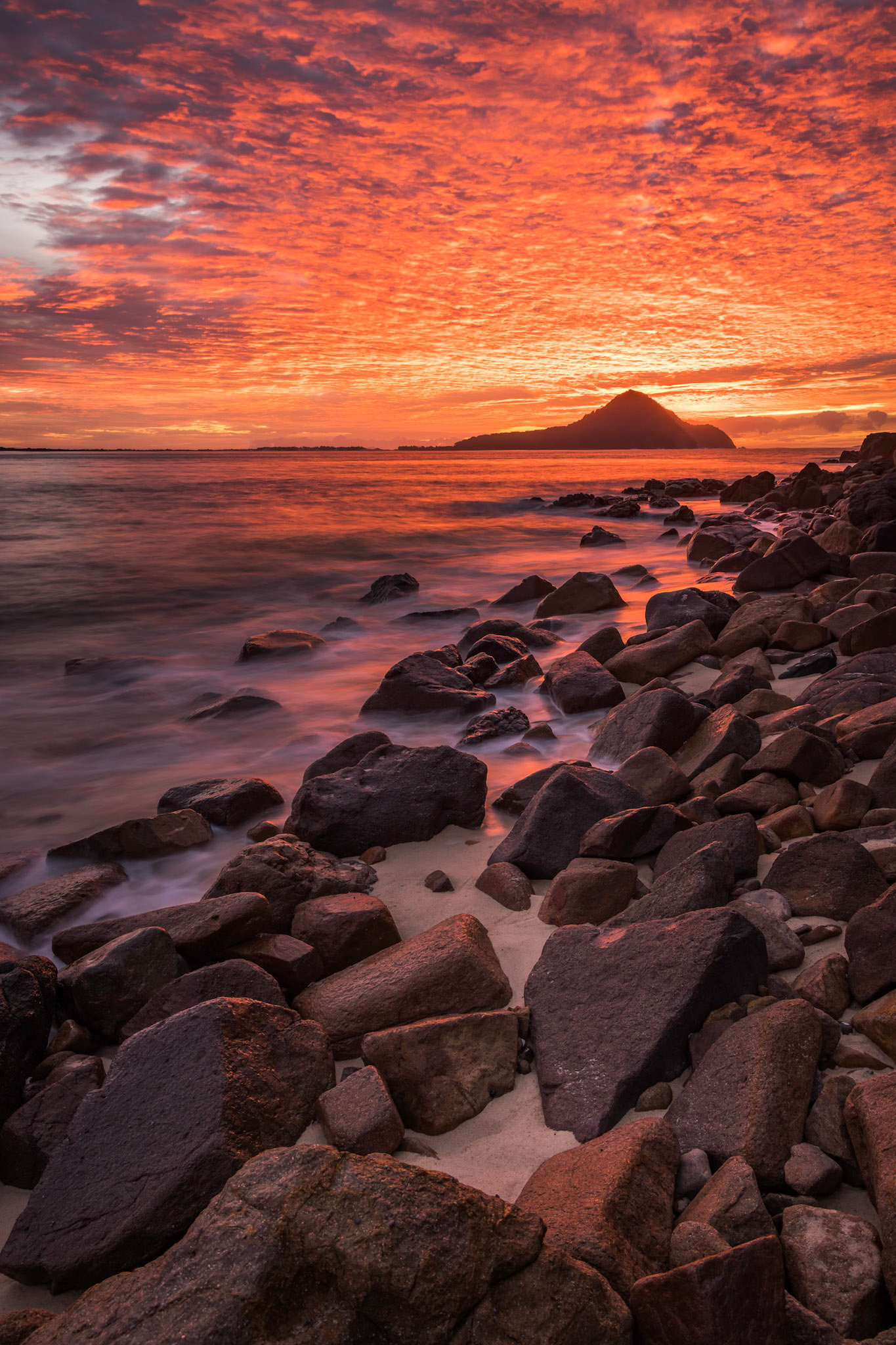 Sunrise over Yaccabah Head