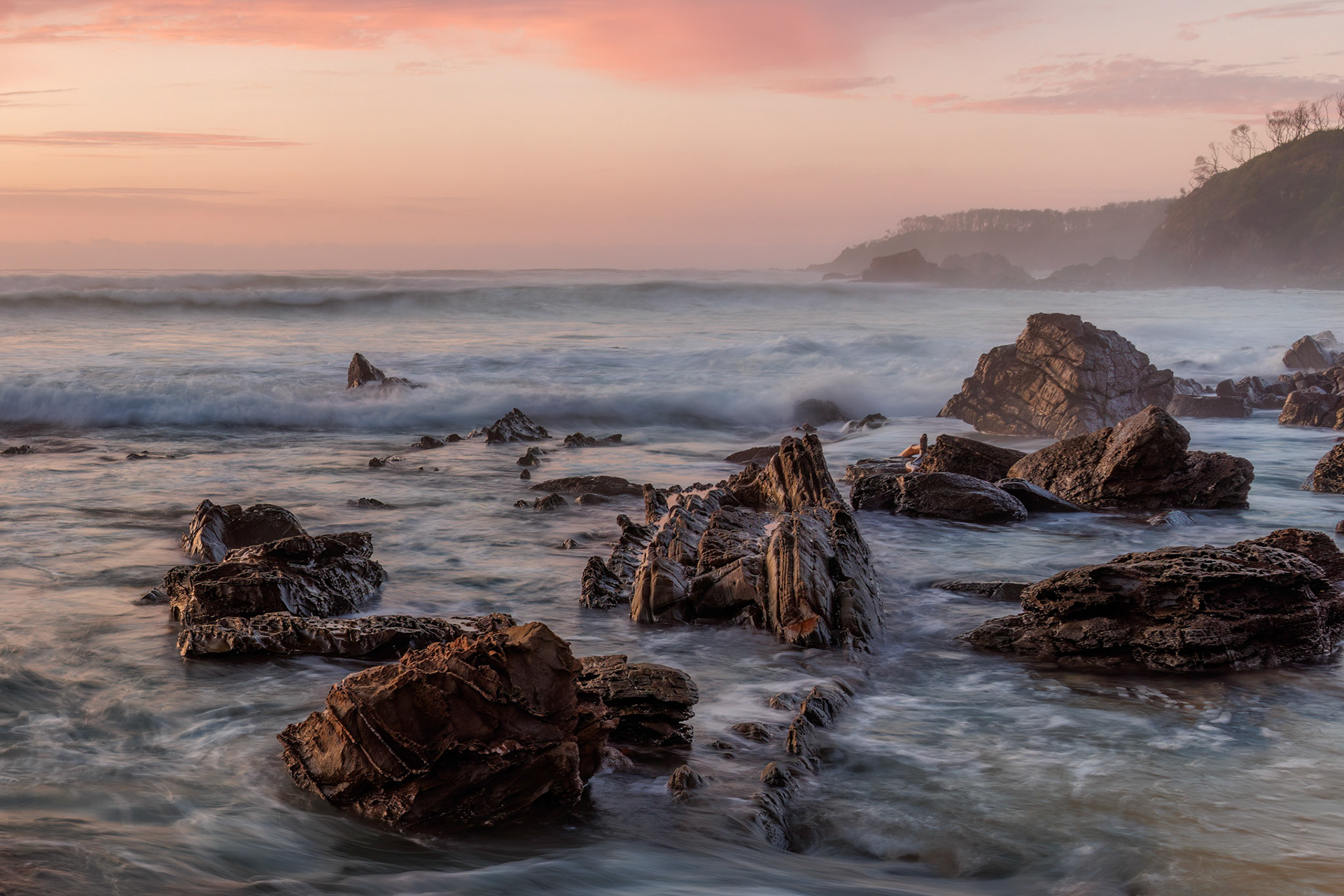 Pastel sunrise