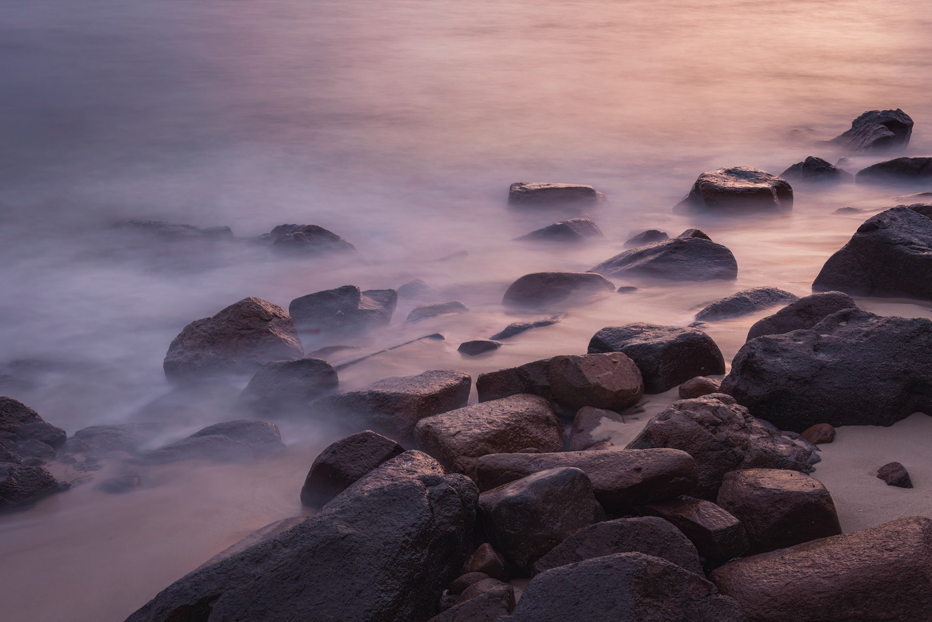 Ethereal shoreline