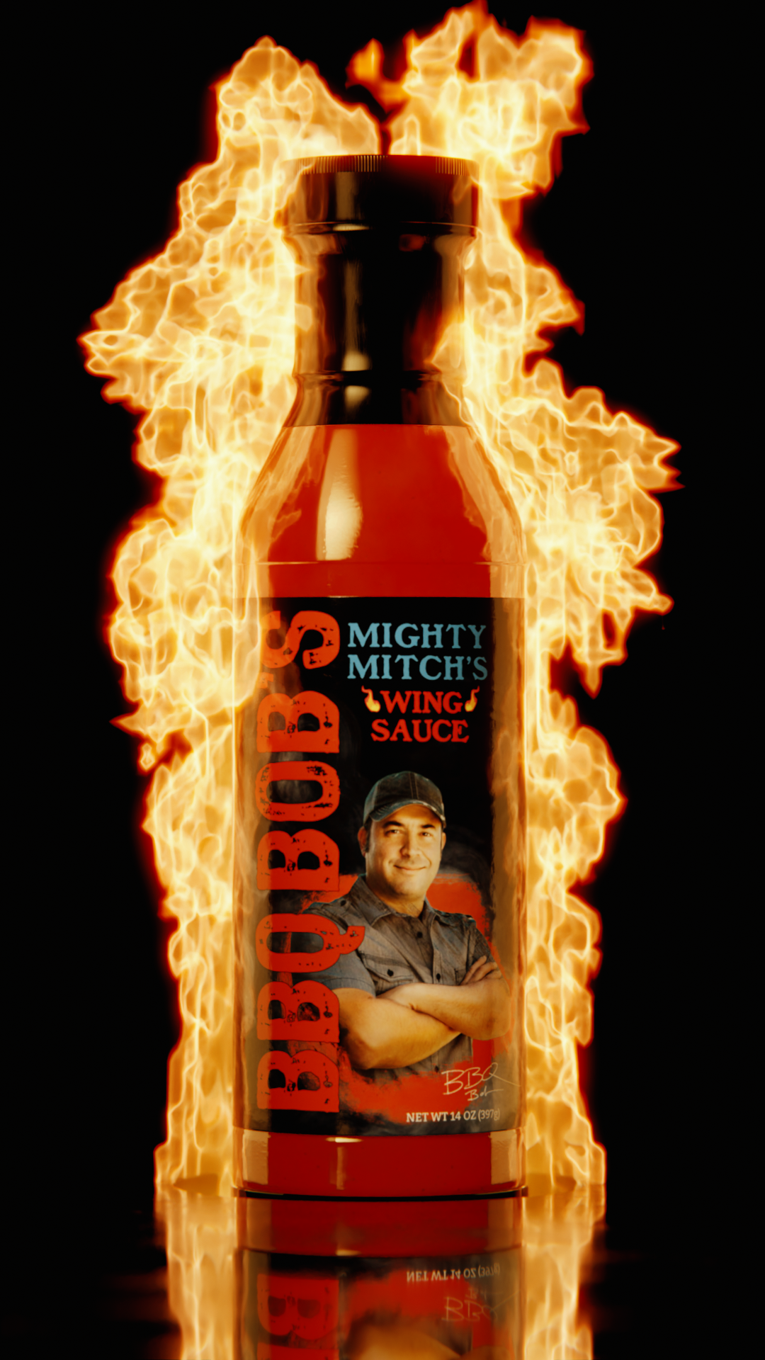Wing Sauce with Wall of Fire