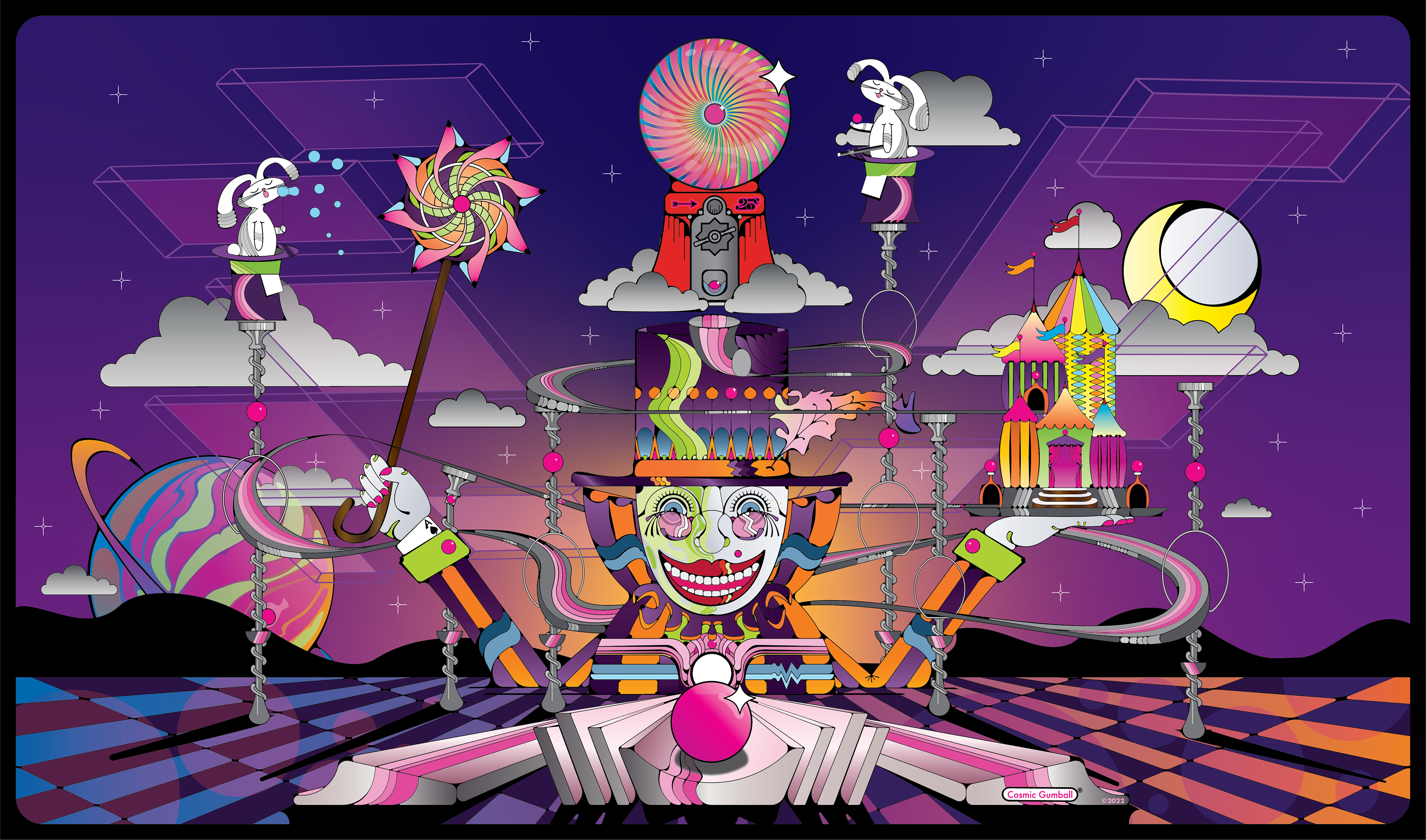 A Carnival at the far end of the Universe