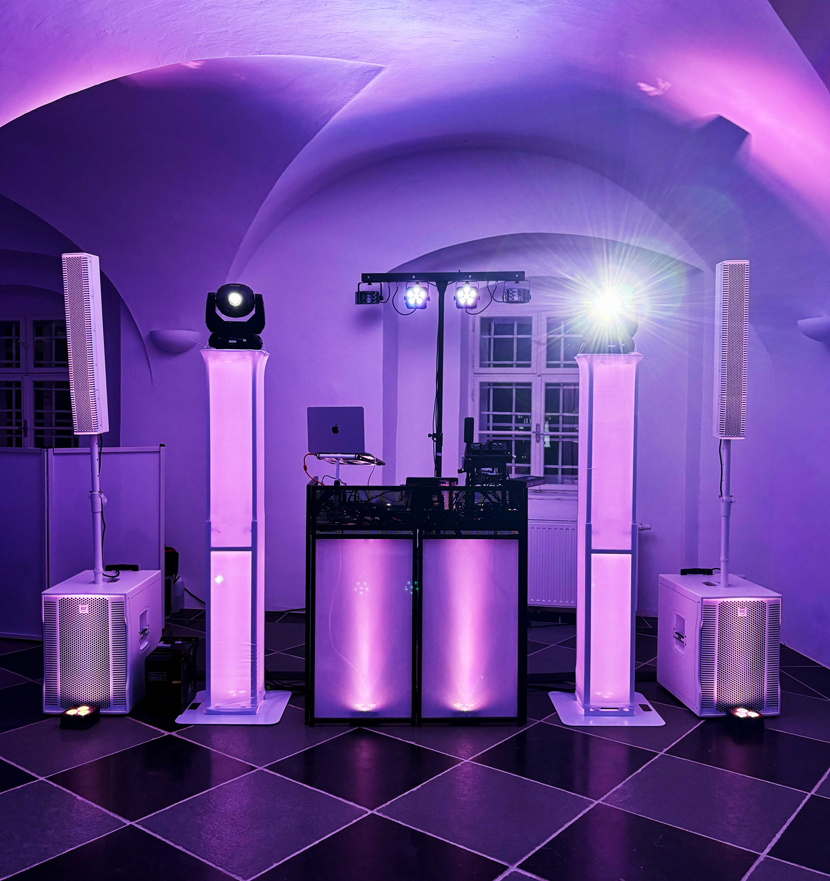 DJ Setup Hochzeit Niederösterreich - Schloss Walpersdorf