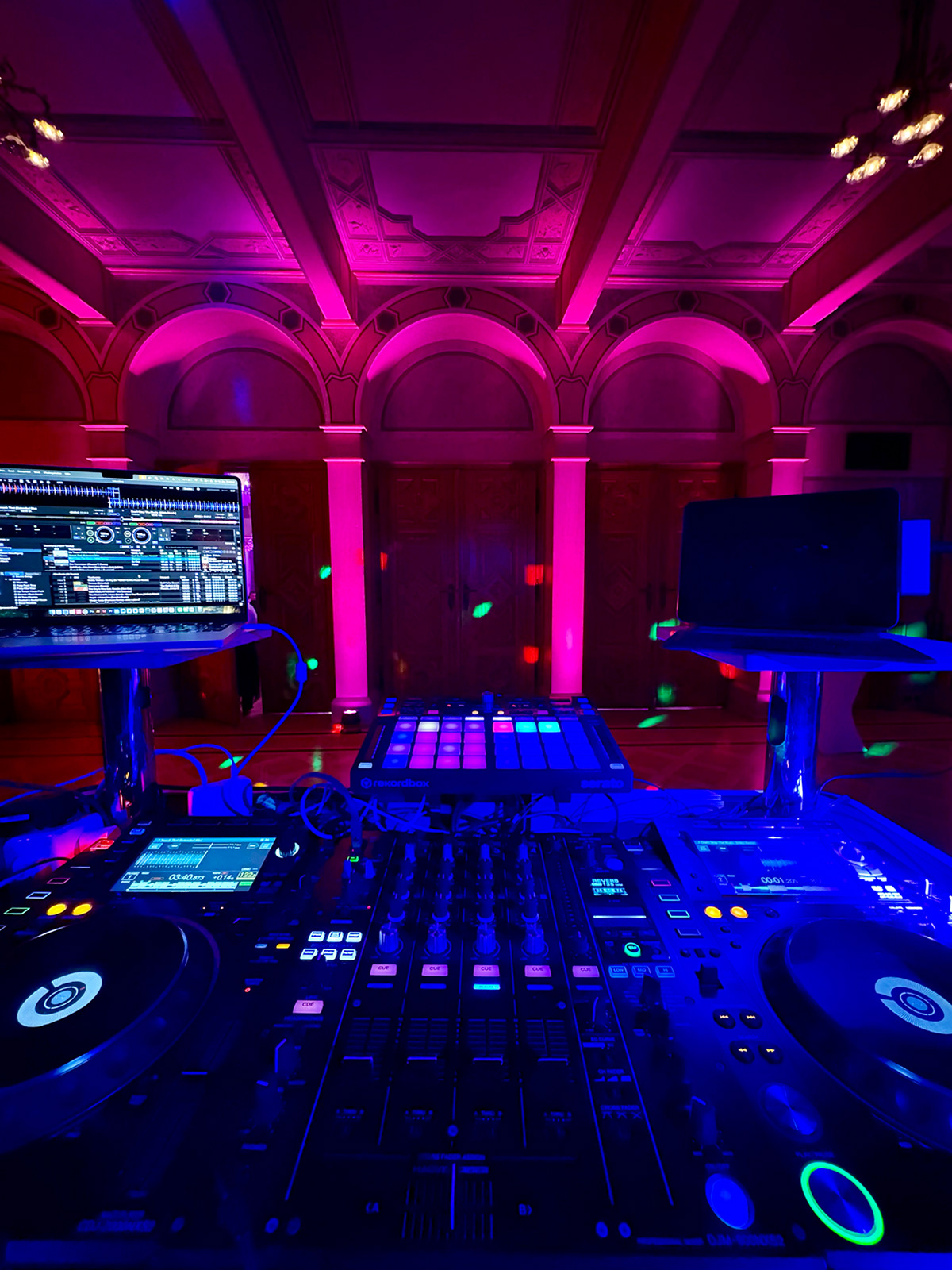 DJ Setup - Wien - Palais Ferstel