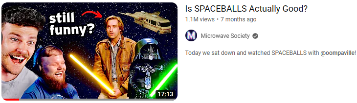 Some of the video's I've edited have reached the millions of views - this video in particular featuring content creator Oompaville