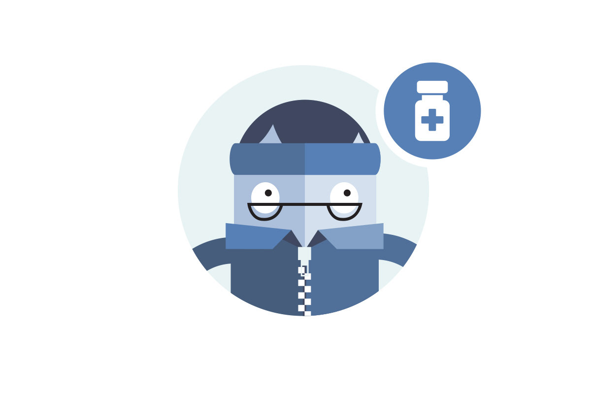 Avatar and icons created for VitalHealth Software (e-Vita)