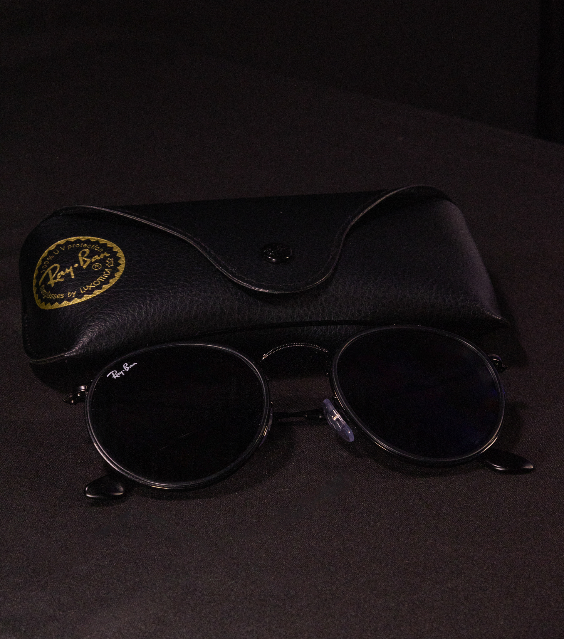 ray ban round double bridge