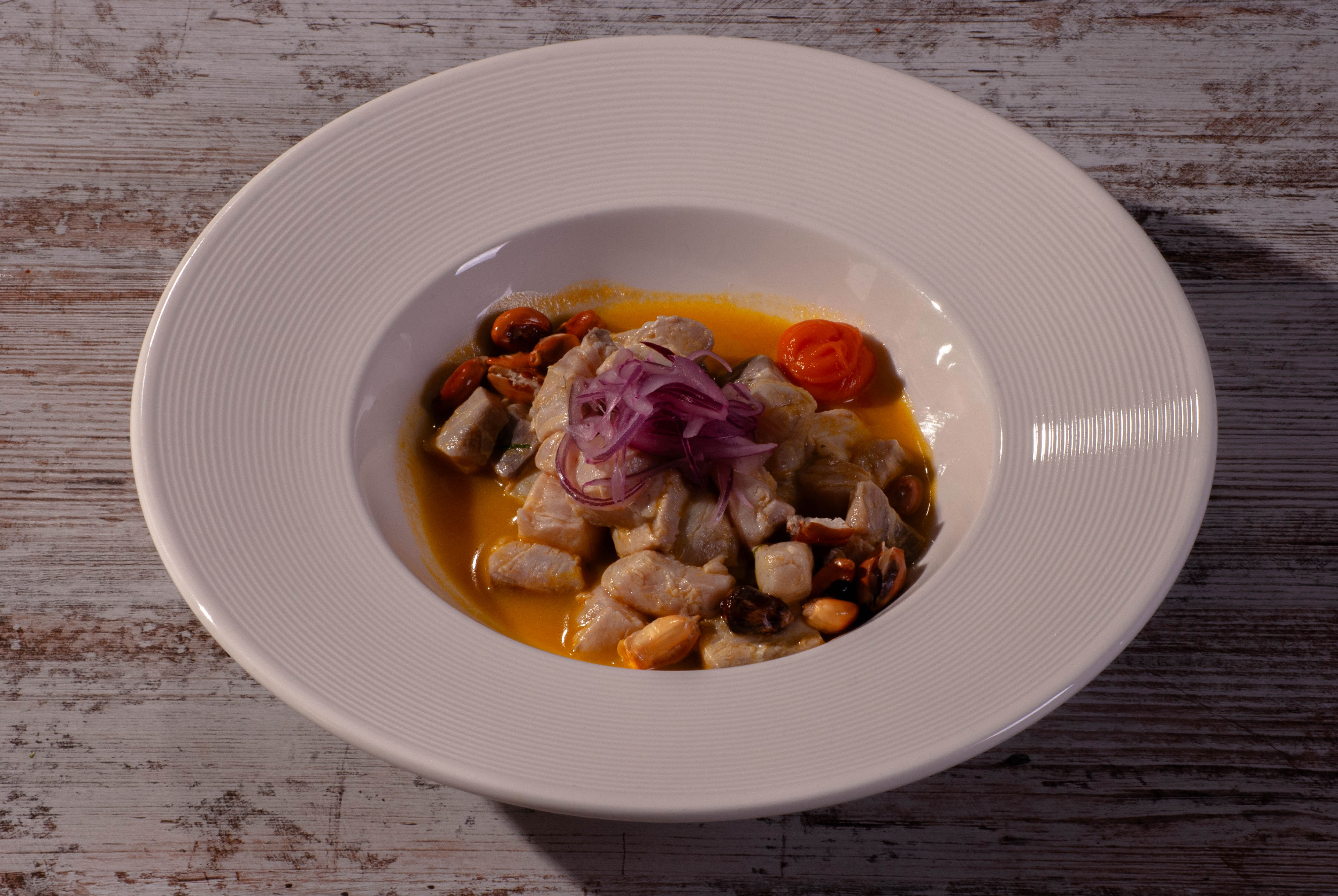 Menú degustación de la escuela de hostelería Simone Ortega