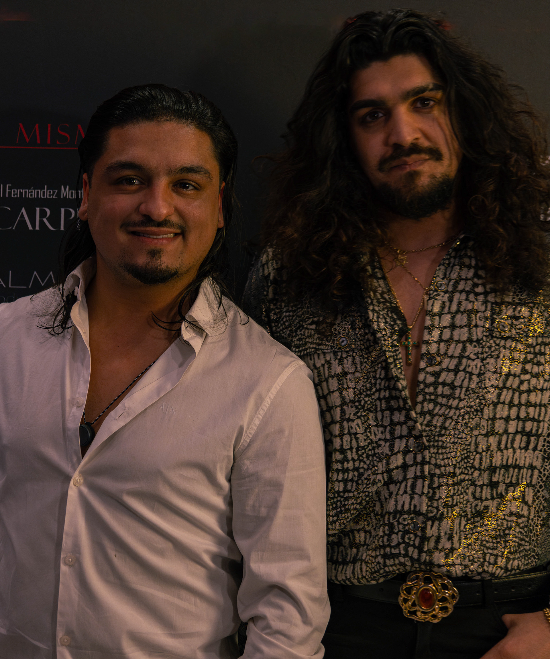 Photocall Así Mismo, show de El Carpeta