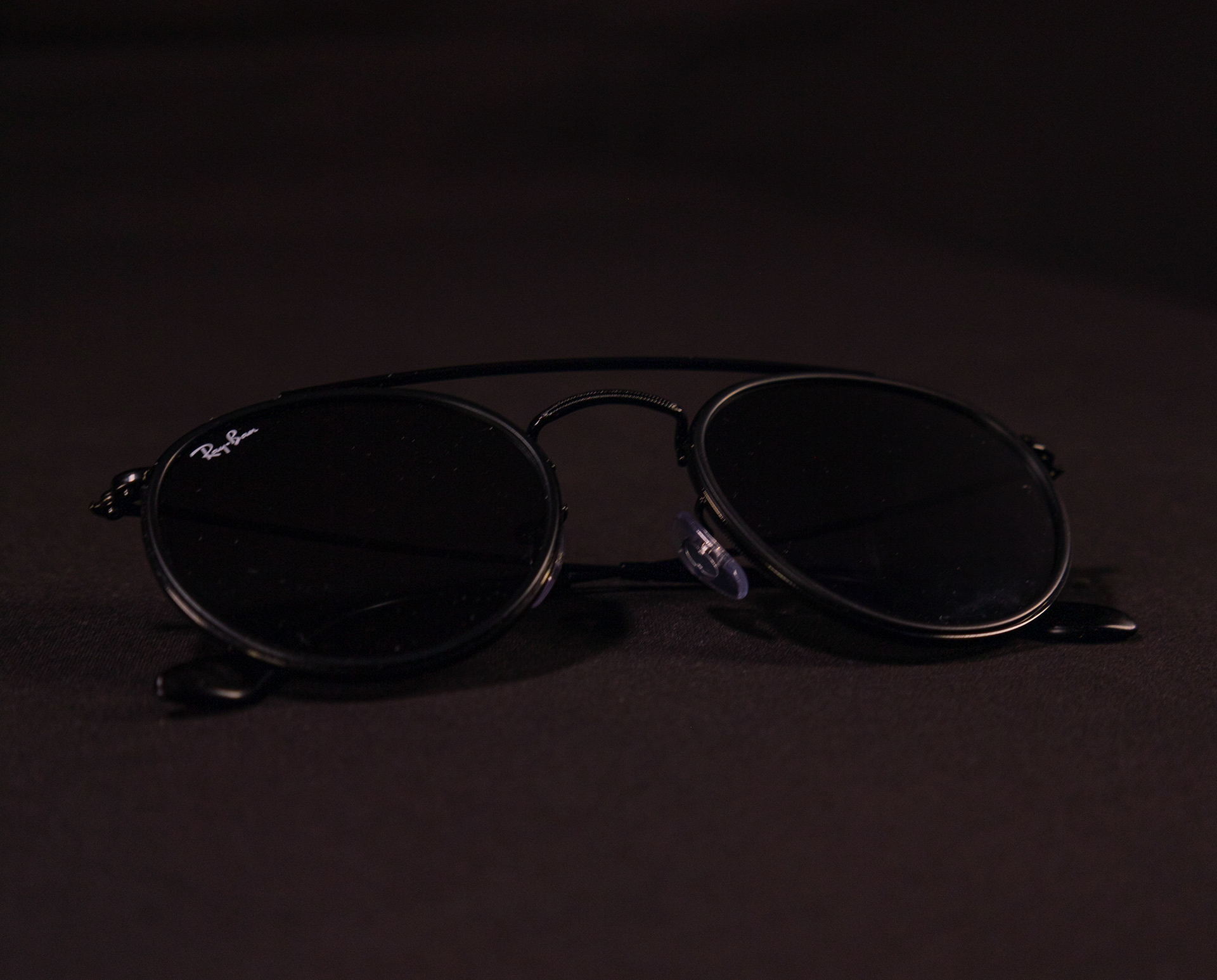 ray ban round double bridge