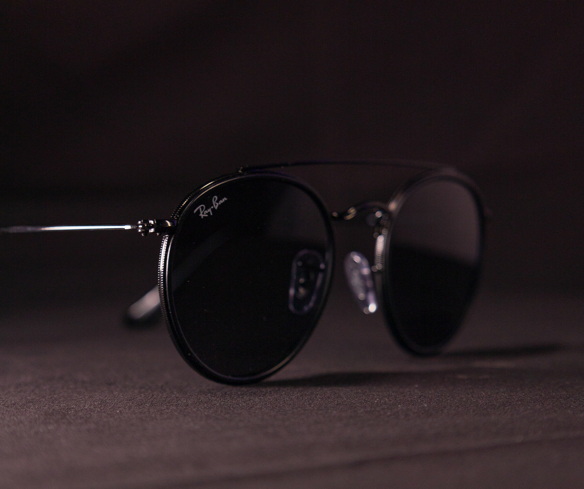 ray ban round double bridge