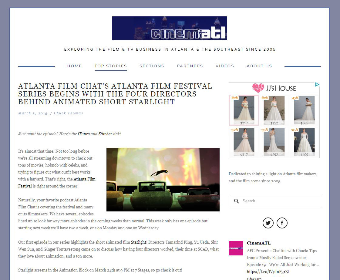 Featured in CinemaATL