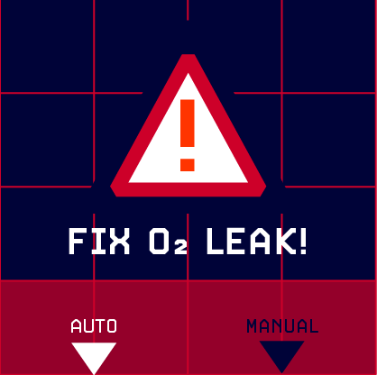 GRID: Elevator damage screen