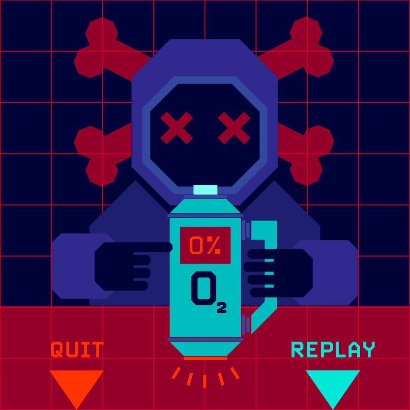 CHARACTER: out of oxygen