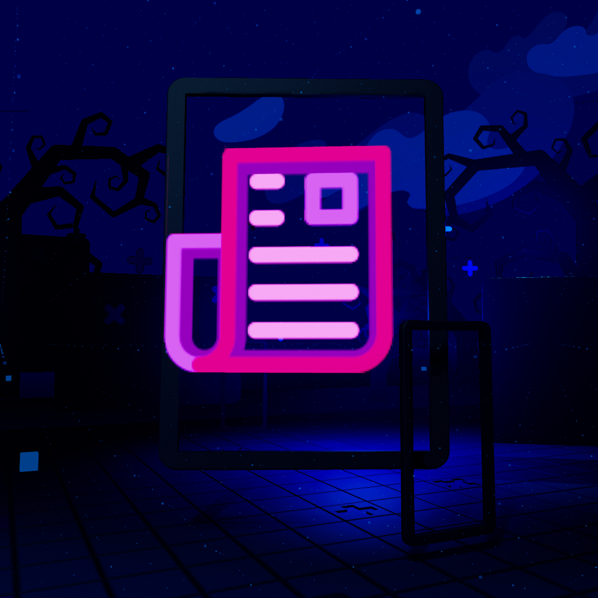 News icon in the game arena
