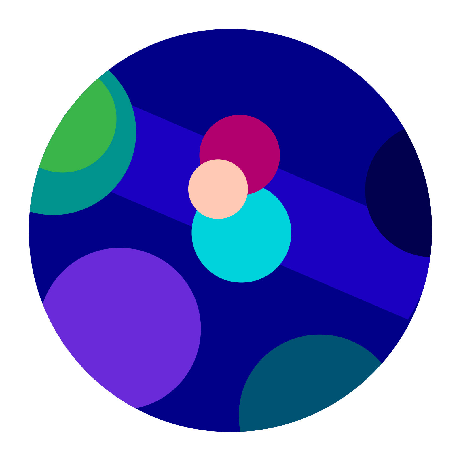 Color palette for the volunteer character.