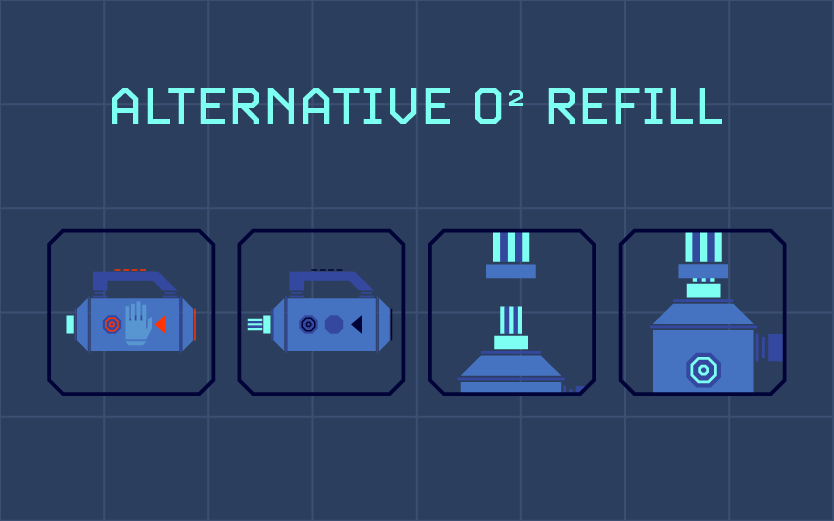 Alternative oxygen refill