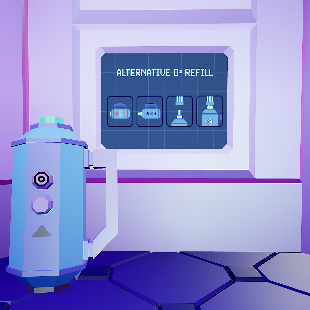 CORNERS: Oxygen tank refill instruction