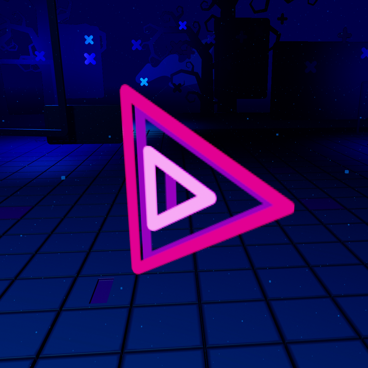 Play icon in the game arena
