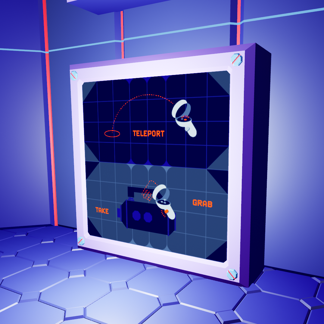 Move and grab instructions screen