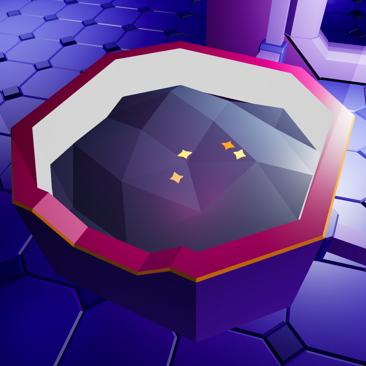 DIAMOND: Dust particles in a plant pot
