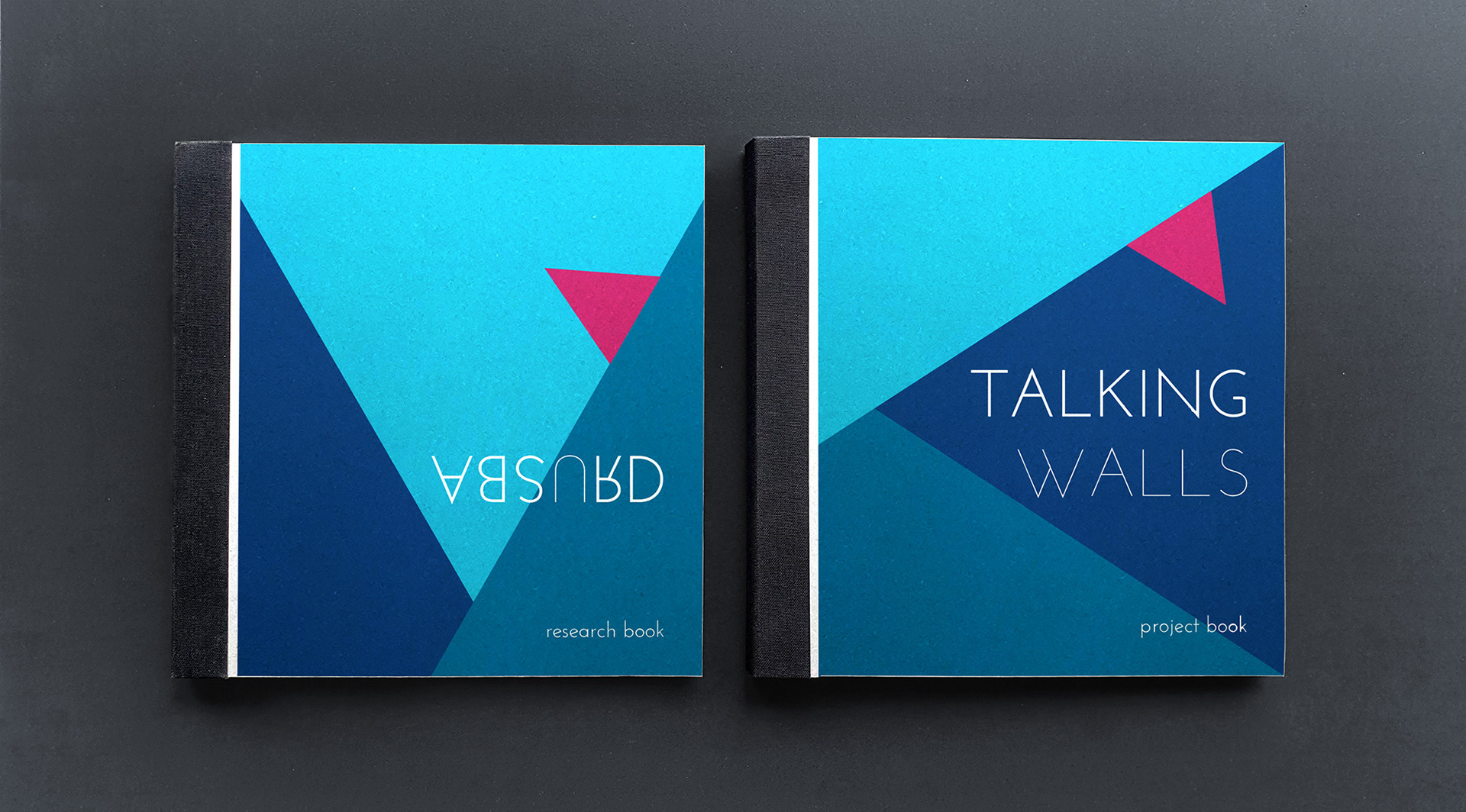 “Talking walls” research books. Covers.
