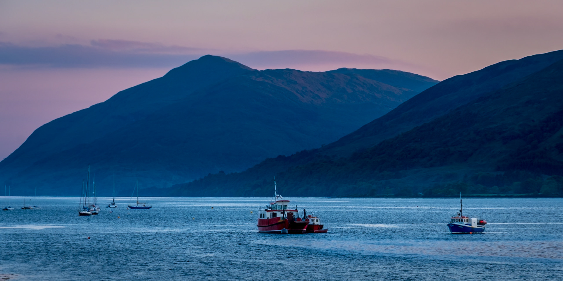 Last Light Loch Linnhe
