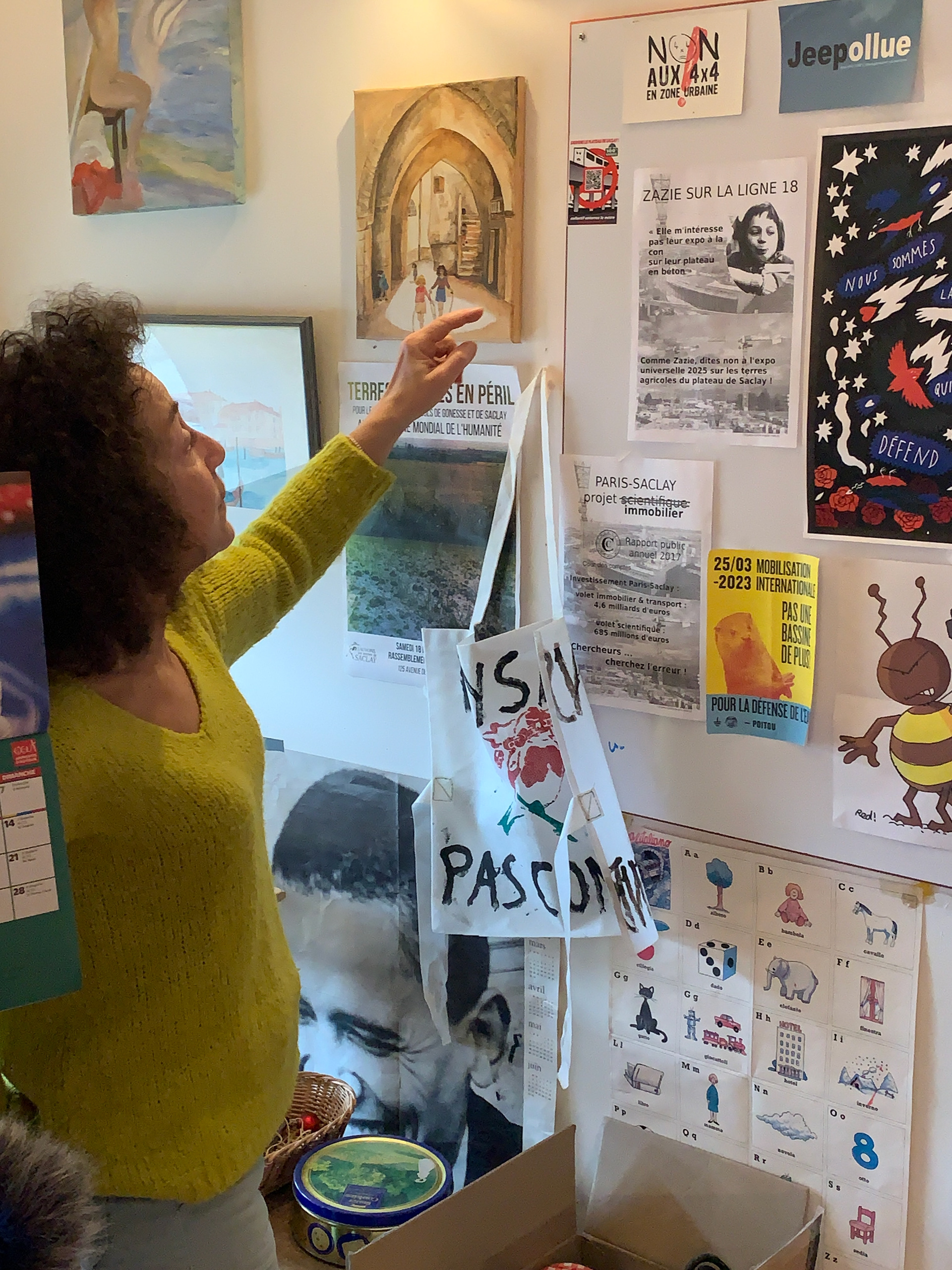 Interview de Cristiana Vandame, engagée pour la défense des terres naturelles et agricoles du plateau de Saclay