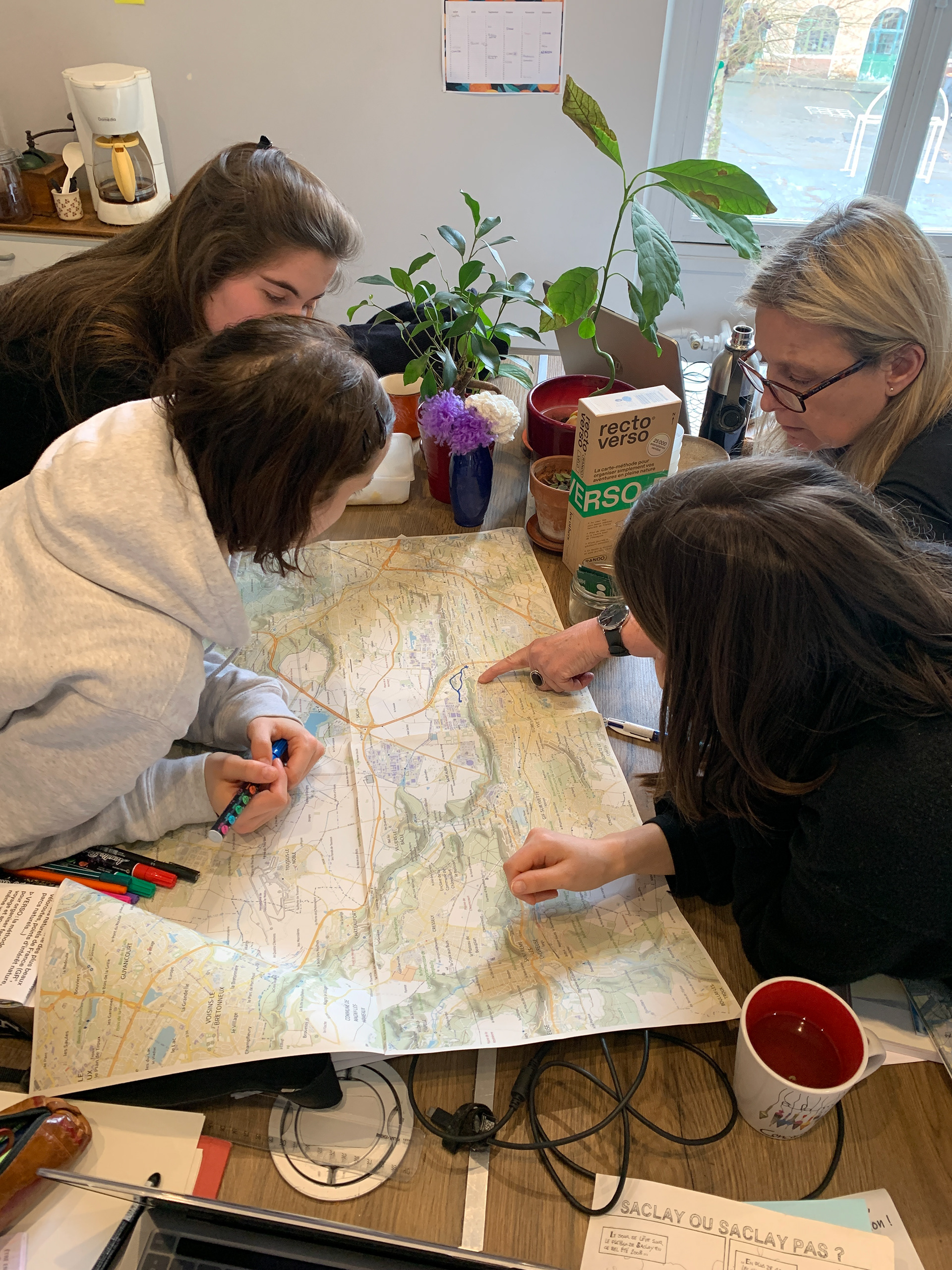 Échange avec Terre et Cité autour des boucles de randonnées