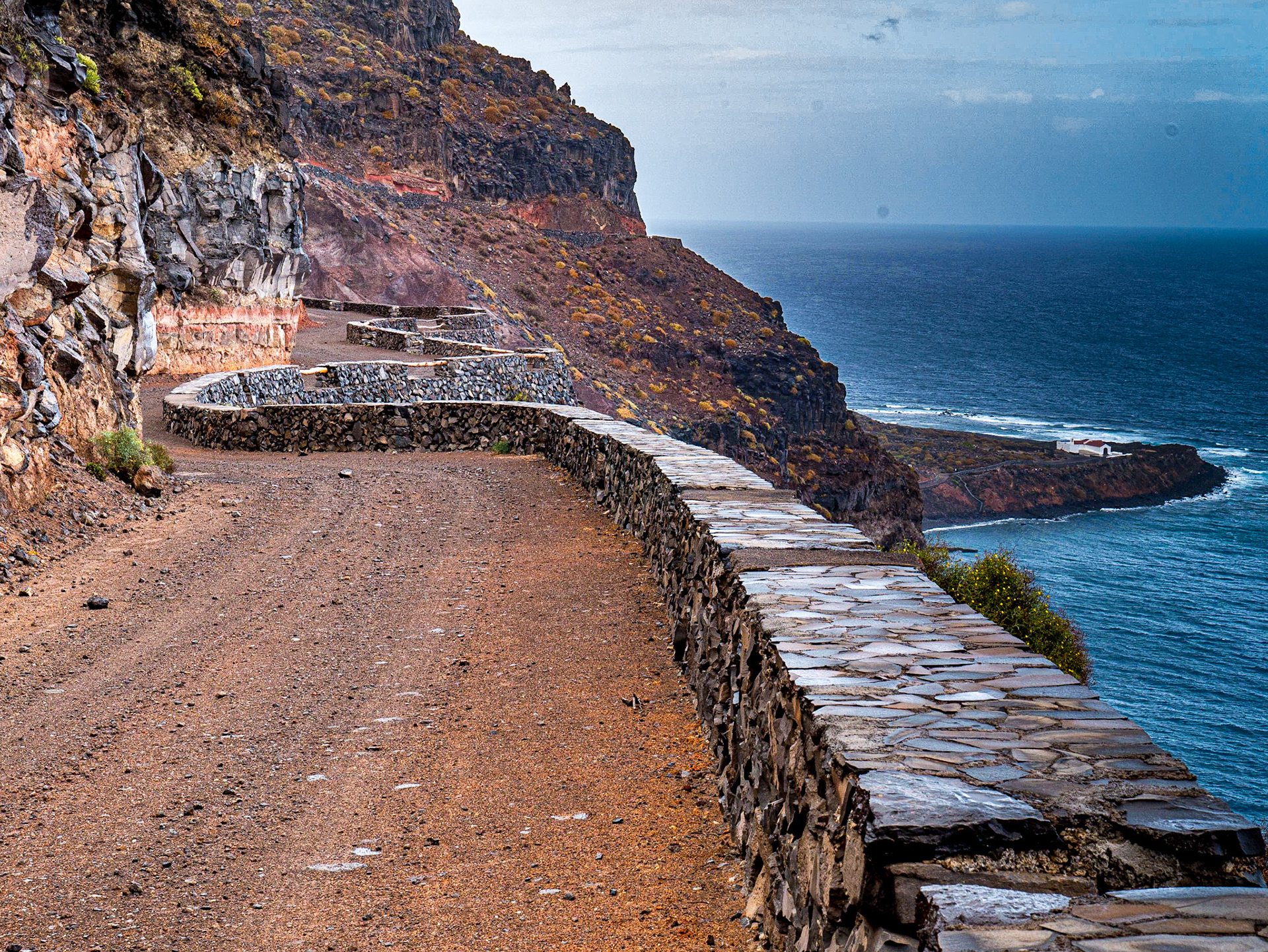 Coast north of San Sebastián de La Gomera, 31 Jan 2018