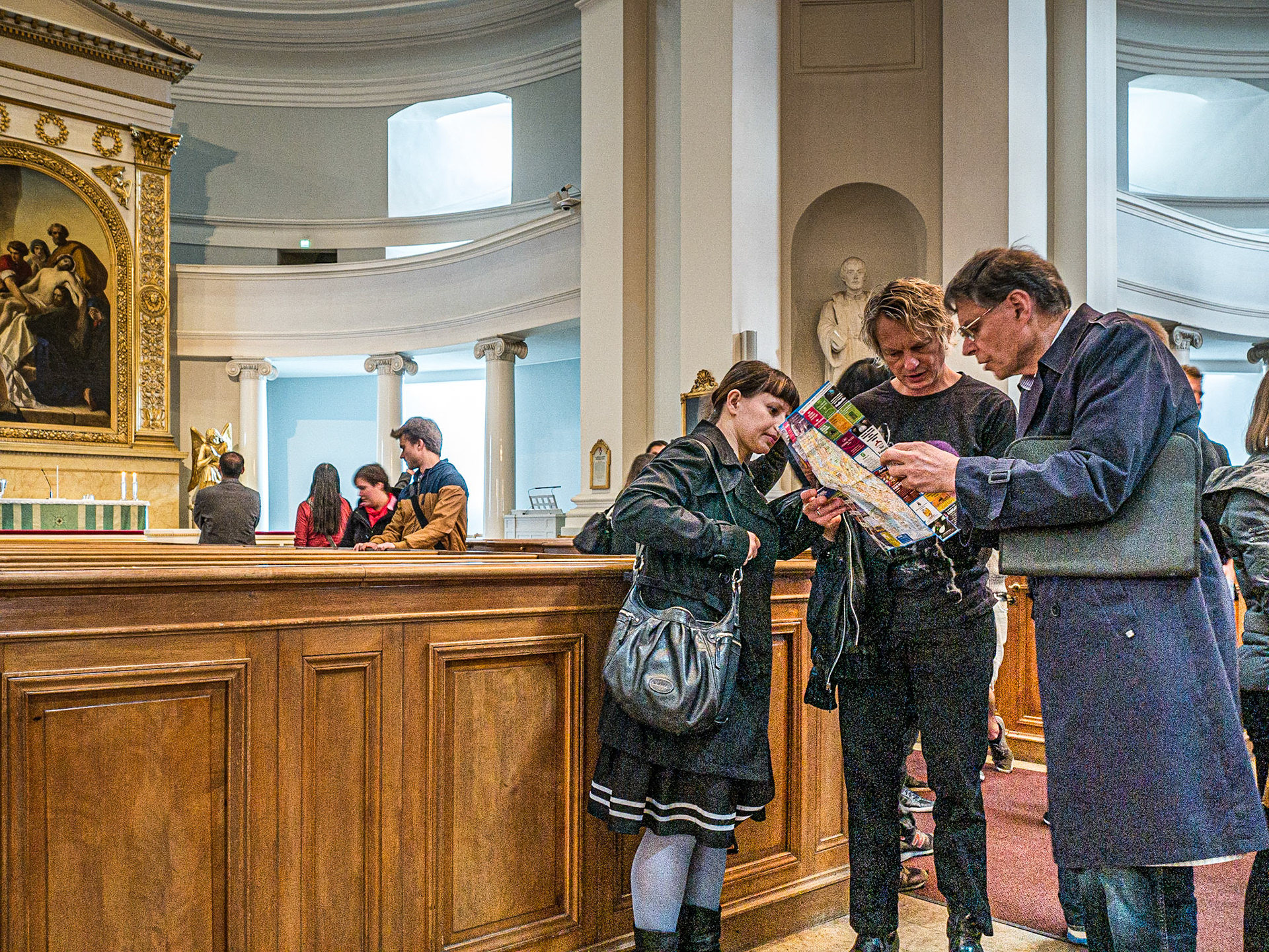 Inside Helsinki Cathedral, 30 Aug 2014