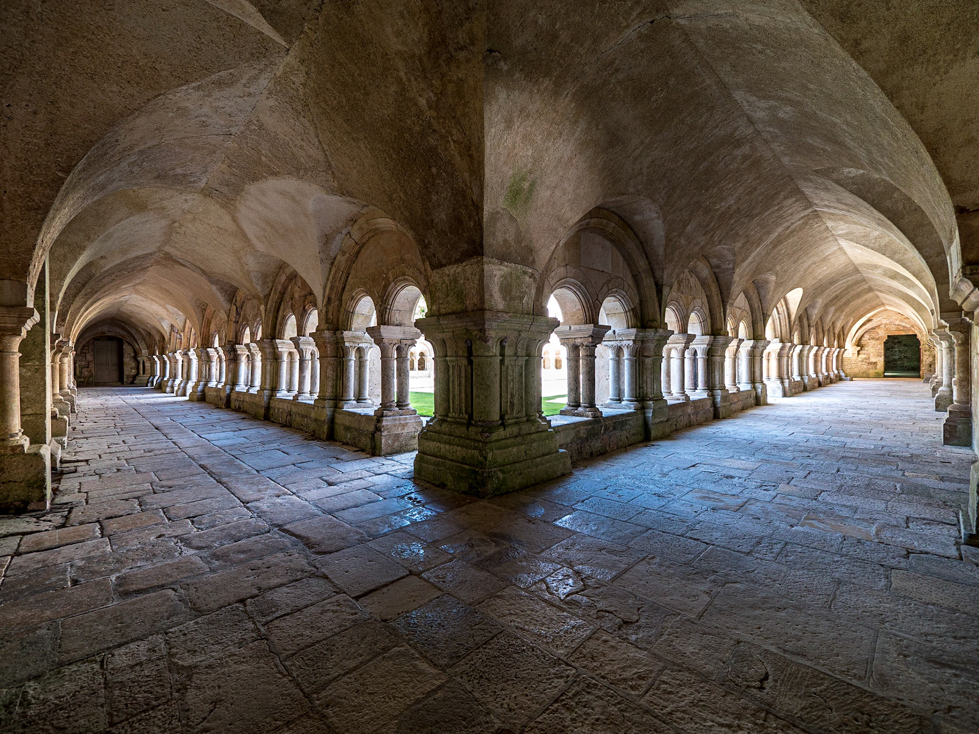Fontenay Abbey, France, 19 Sep 2019