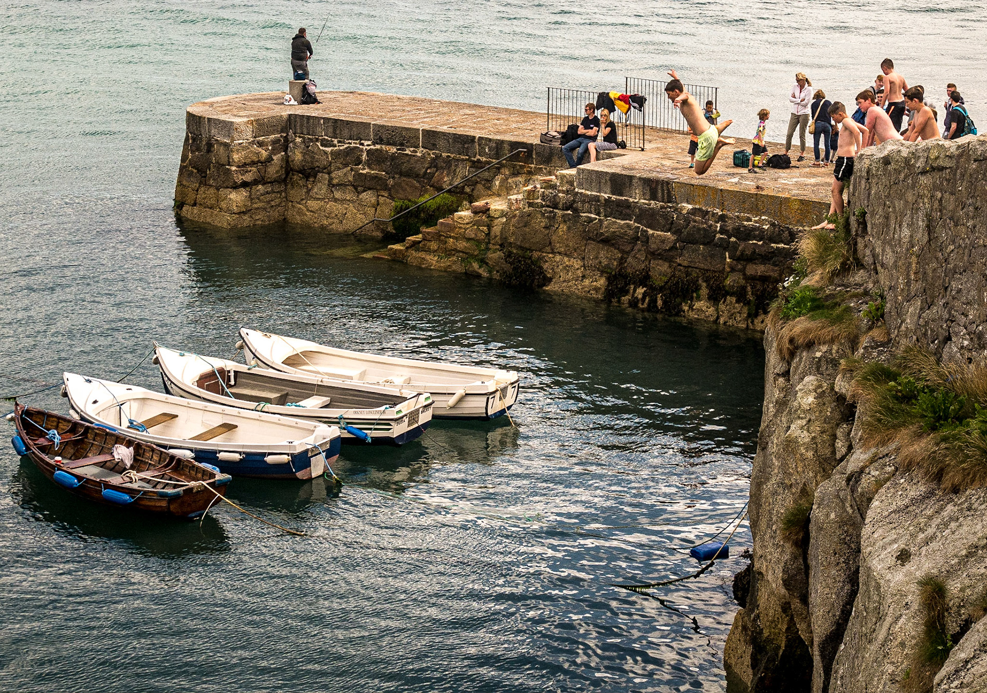 Coliemore Harbour, Dalkey, Co Dublin, 27 Aug 2015