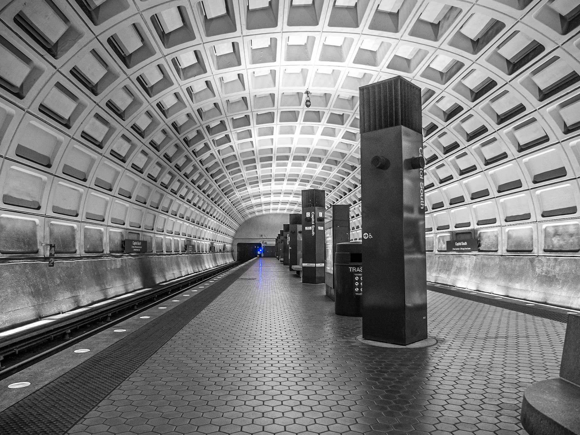 Capital South Metro Station, Washington DC, 5 Mar 2018