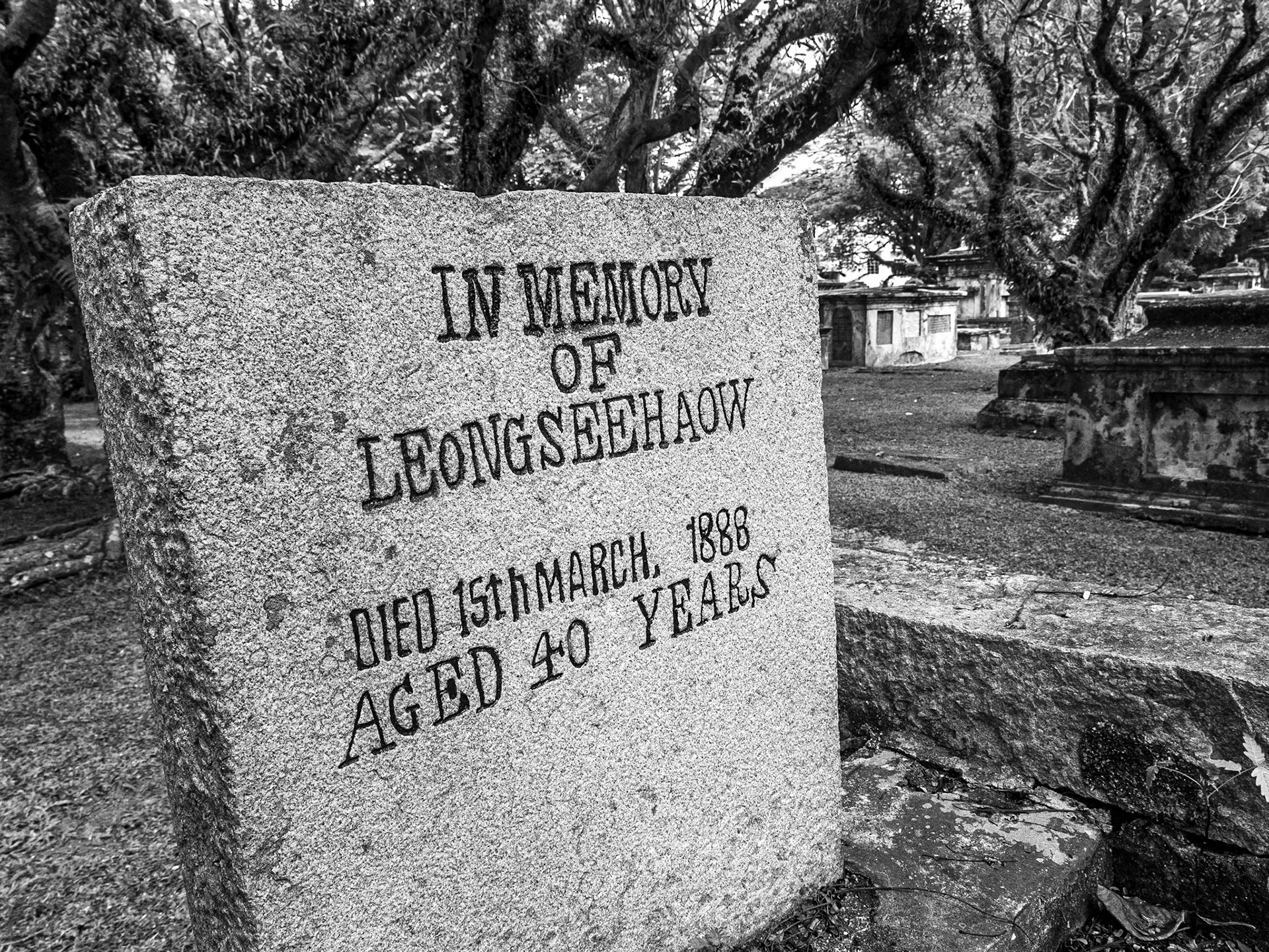 Protestant Cemetery, Georgetown, 7 Jun 2017