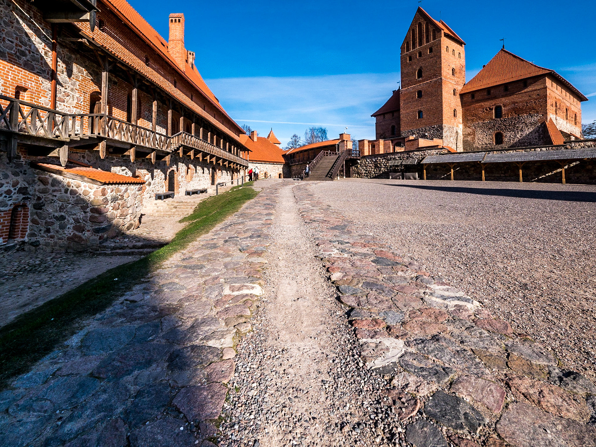 In the grounds of Trakai Castle, 25 Oct 2014, 25 Oct 2014