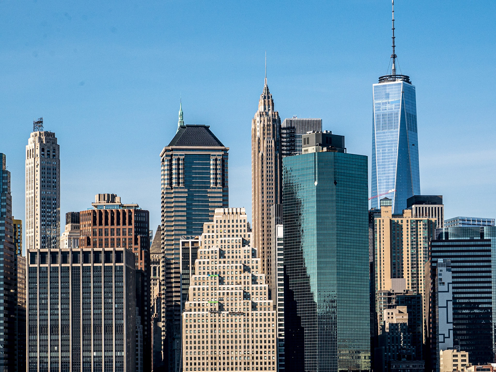 Manhattan from Brooklyn Bridge Park, 15 Nov 2015