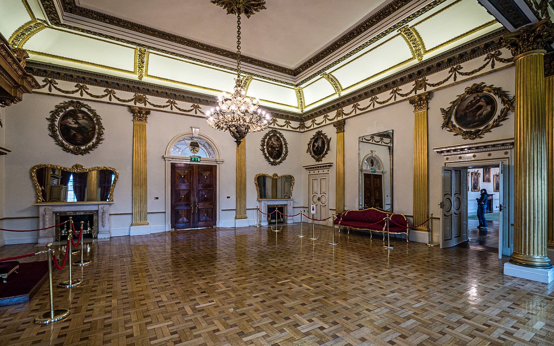 State apartments, Dublin Castle, 1 Apr 2015