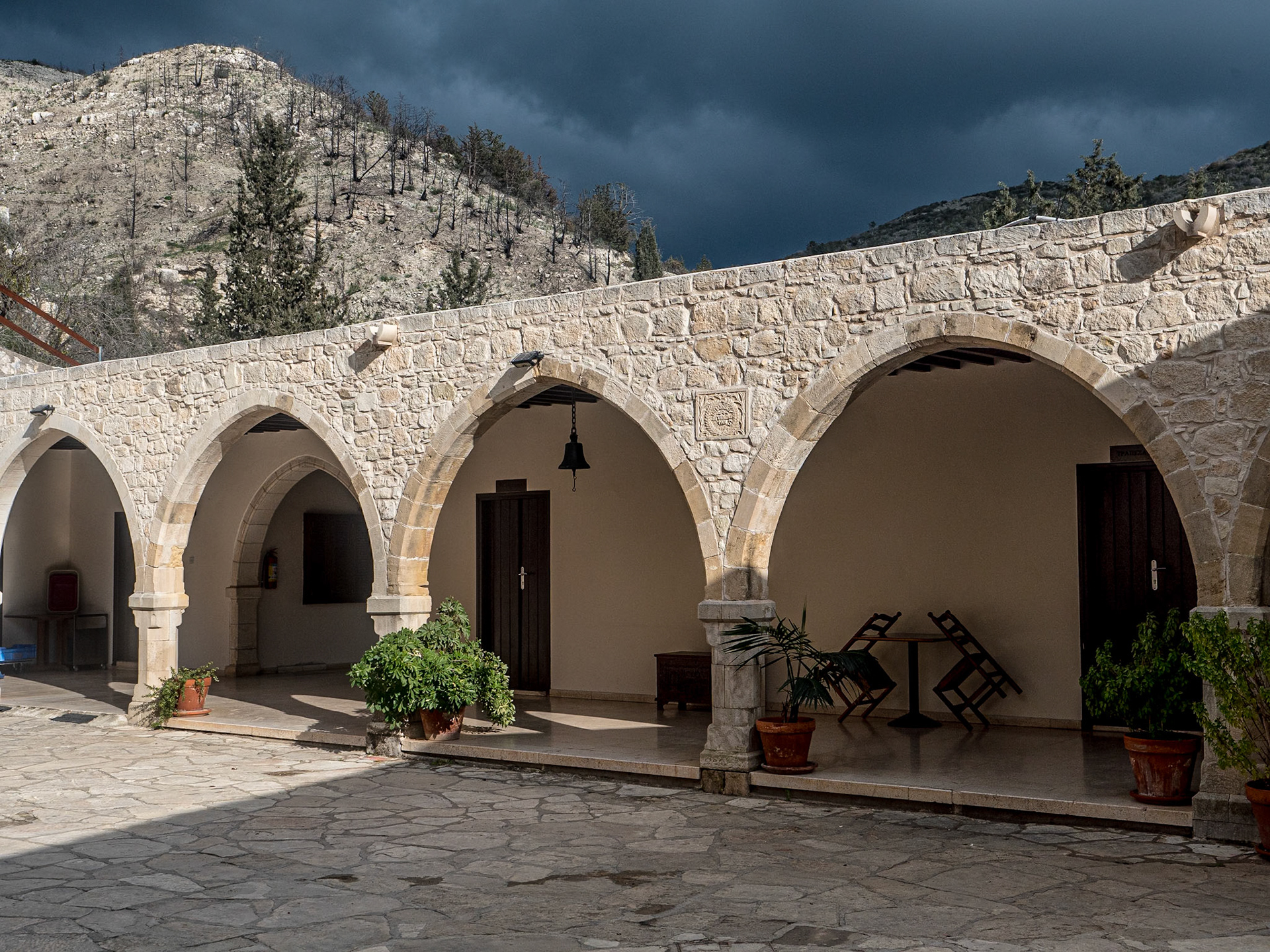 Agios Neophytos Monastery, Cyprus, 10 Feb 2025