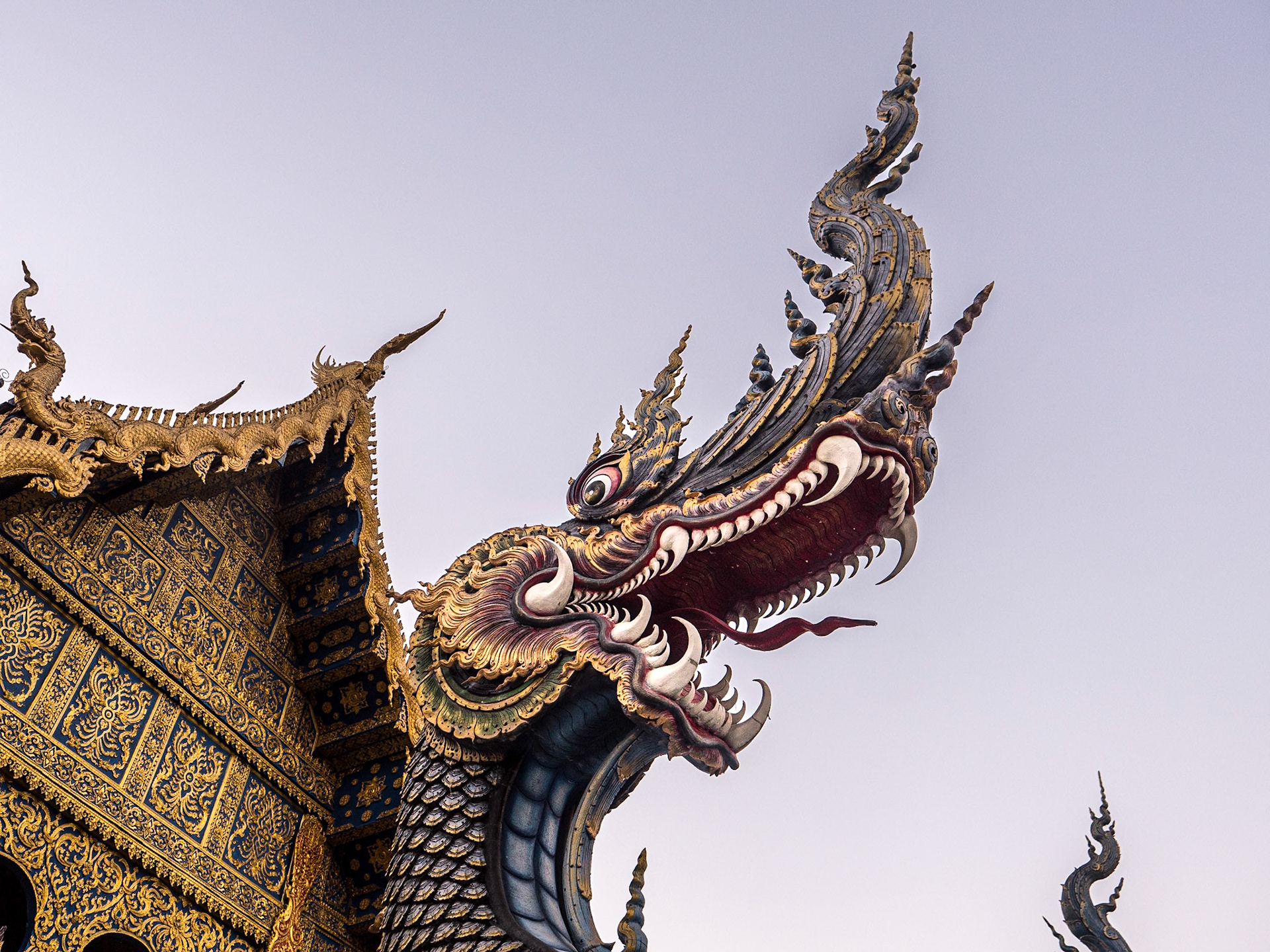 Rong Suea Ten Temple (Blue Temple), Chiang Rai, 13 Feb 2026