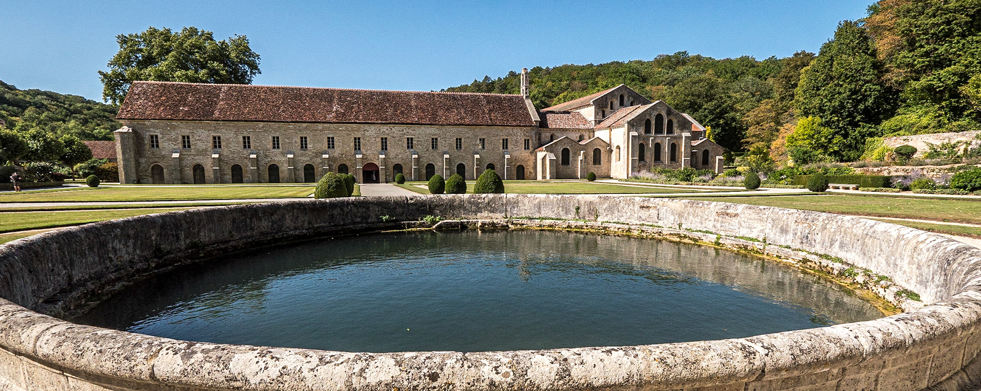 Fontenay Abbey, France, 19 Sep 2019